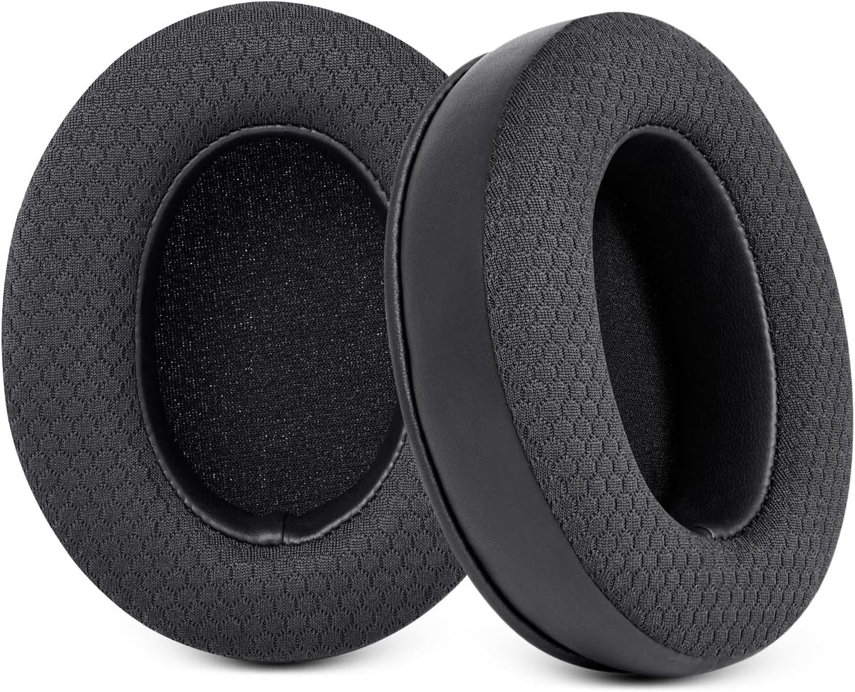 GVOEARS Replacement Earpads for Audio Technica ATH M50X/M40X/M30, HyperX Cloud/Alpha, Sony MDR-7506 Series, Steelseries Arctis earpads Replacement, Ear Cushions Also fit Turtle Beach Stealth & More