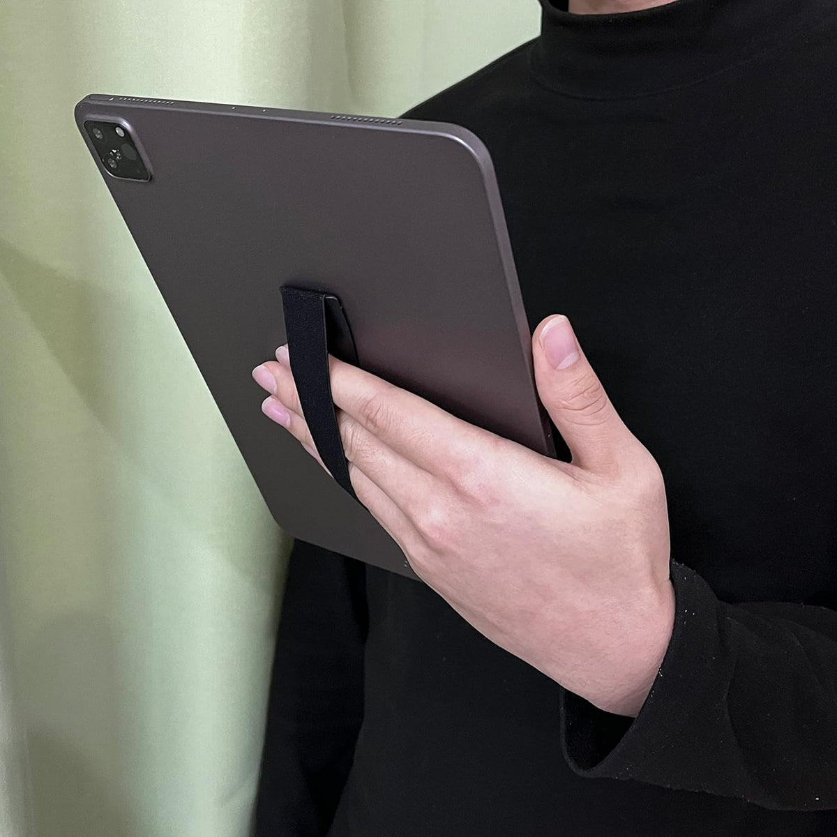 Gowjaw Hand Holder Strap for iPad, Tablet & Large Phone, Handle Grip