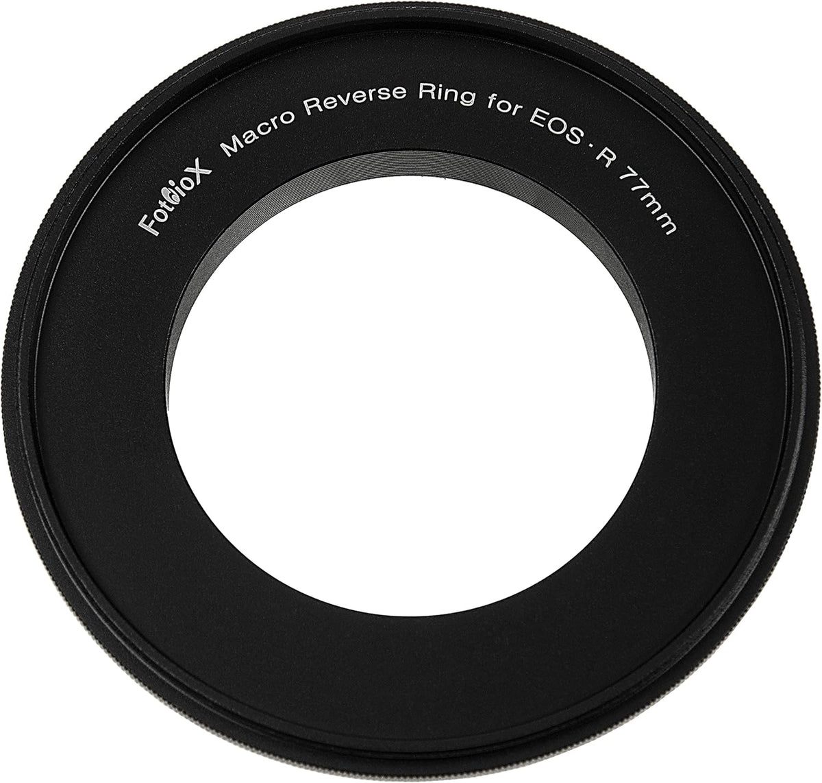 Fotodiox 77mm 77mm Cameras,Black,77-CRF Macro Reverse Ring Compatible with Canon RF - Camera Mount to Filter Thread