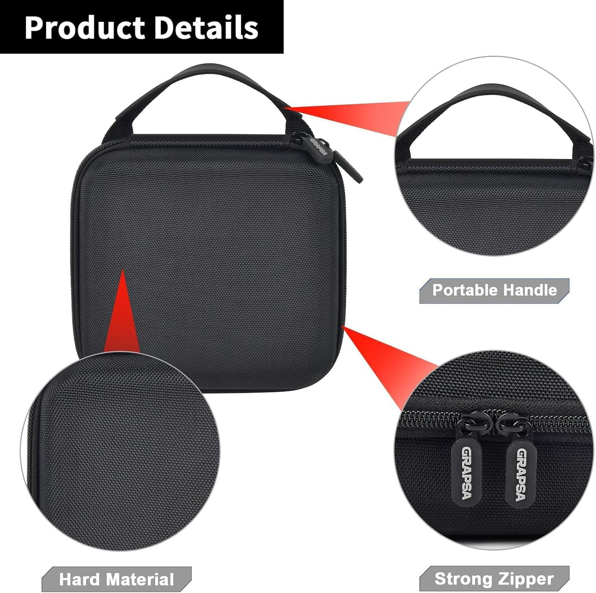 Grapsa GL-BE3600/MT3600BE/SFT1200/ MT3000/ AXT1800/ MT1300 7 Case Compatible with for Glinet Travel Router for Hotel