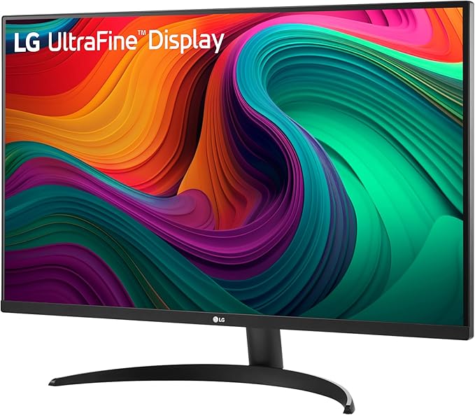 LG 32UR500K-B Ultrafine 32-inch 4K UHD (3840x2160) Computer Monitor HDR10 Built-in Speaker x2 OnScreen Control Reader Mode Flicker Safe Borderless Design HDMIx2 DisplayPort Black