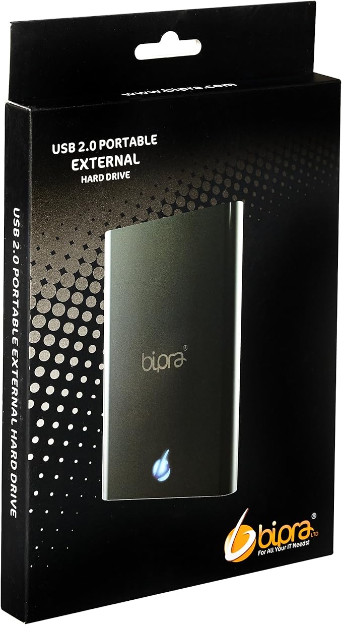 S2 2.5 Inch USB 2.0 NTFS Portable External Hard Drive - Black (640GB)