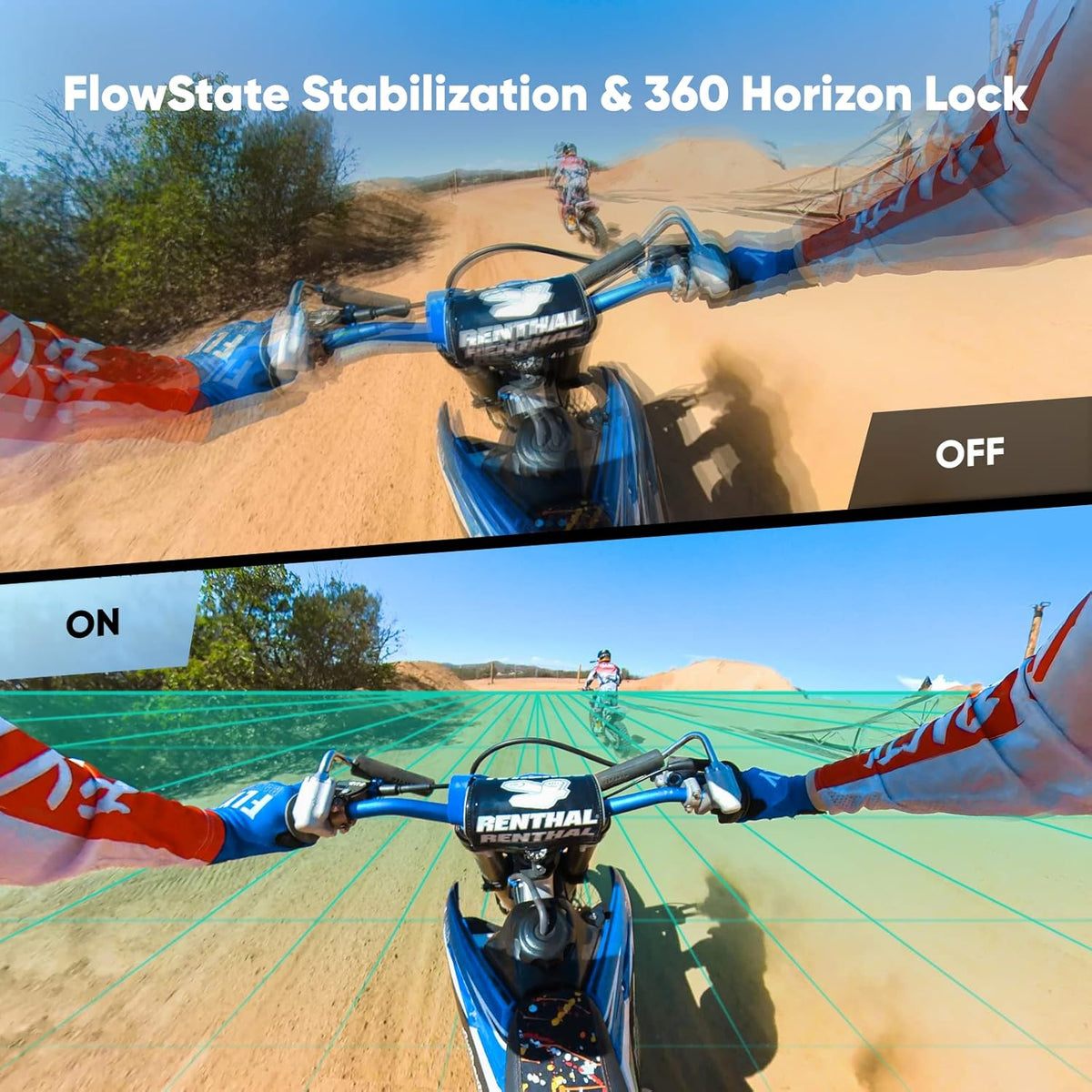 Insta360 X3 Motorcycle Kit (New Version) - Waterproof 360 Action Camera with 1/2" 48MP Sensors, 5.7K 360 Active HDR Video, 72MP 360 Photo, 4K Single-Lens, 60fps Me Mode, Stabilization