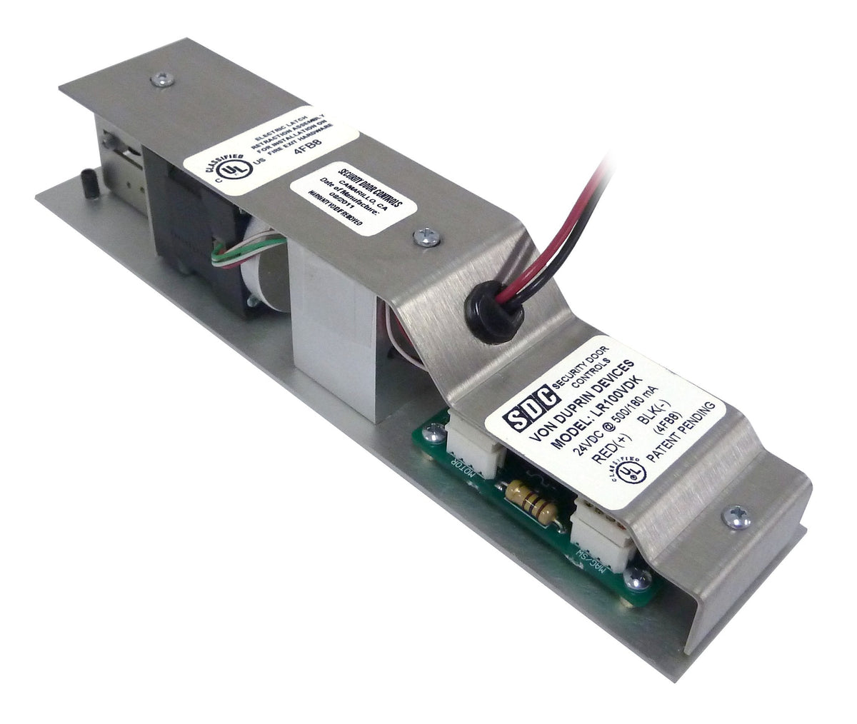 SDC LR100YDK QuietDuo Dual Latch Retraction, 450 mA, Yale Retrofit Kit, 30