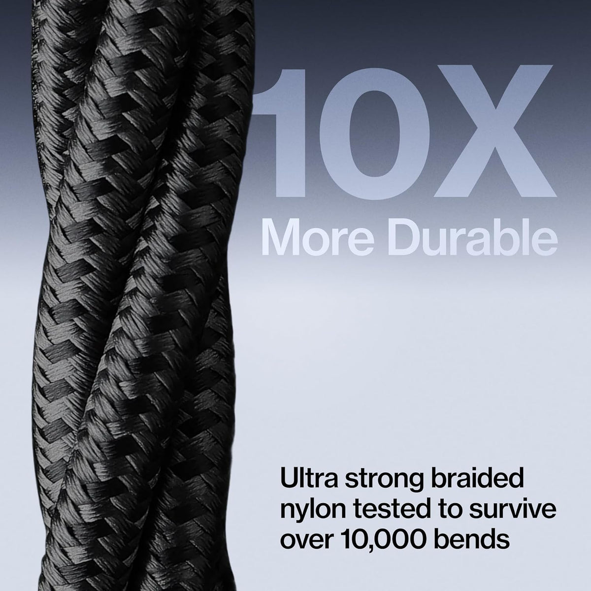 12W, 6FT Statik MagStack USB A to Lightning Cable MFi Certified, Clutter-Free Magnetic Charging Cable, Anti-Tangle