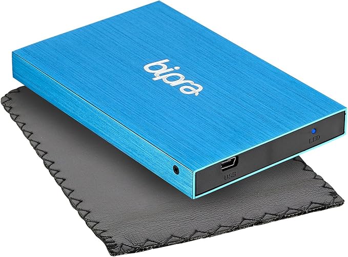 160Gb 160 Gb 2.5 Inch External Hard Drive Portable USB 2.0 - Blue - Ntfs
