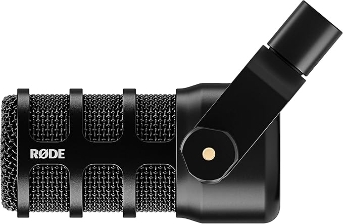 Rode PodMic USB Dynamic Broadcast Microphone with Rode PSA1+ Broadcast Microphone Boom Arm XLR Cable and SC27 USB-C to USB-C Cable (Green)