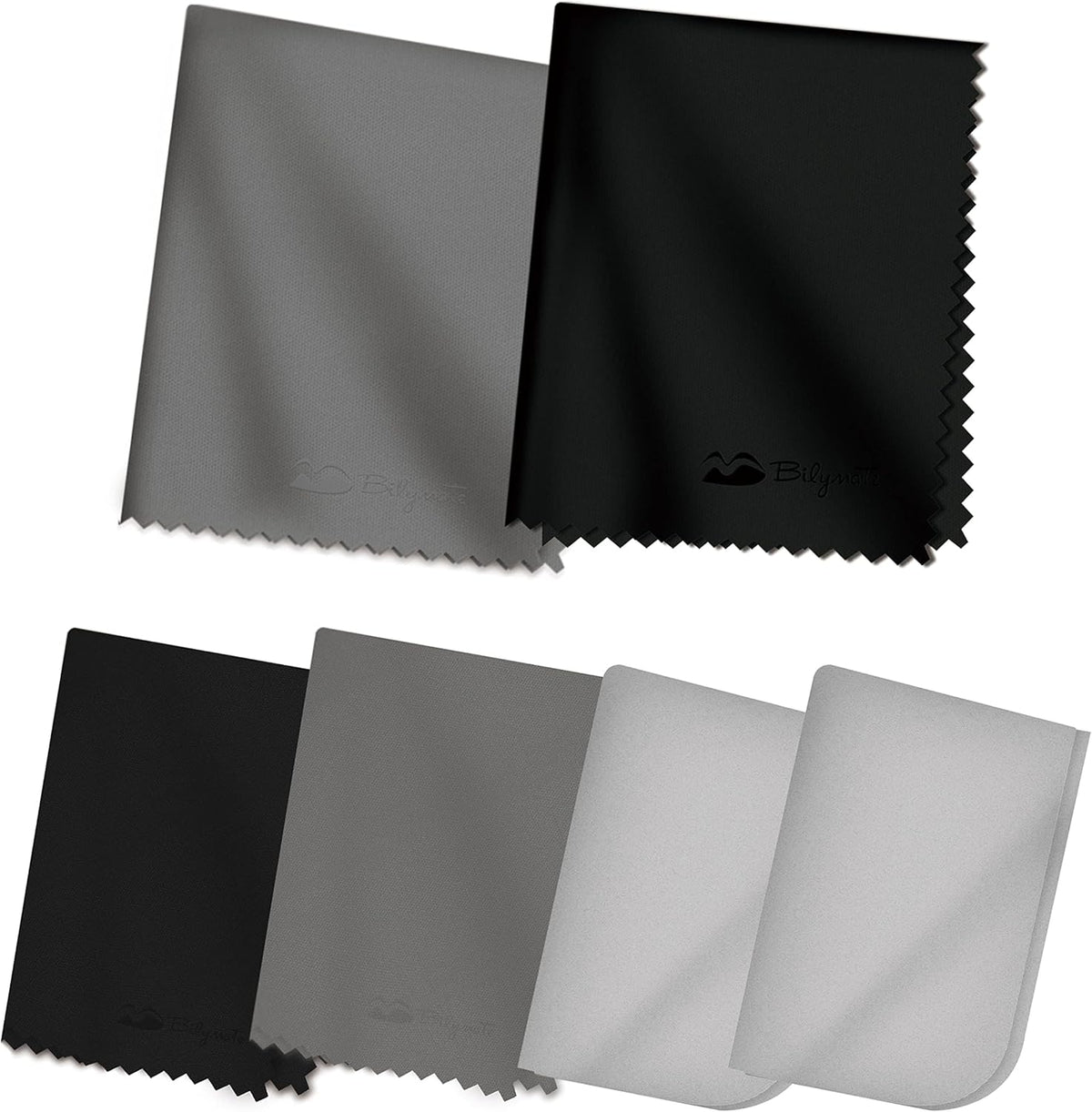 Bilymate 6 Pack Microfiber Cleaning Cloth - Lint Free, Ultra Absorbent for Electronics/Glasses/Cars, Reusable, and no