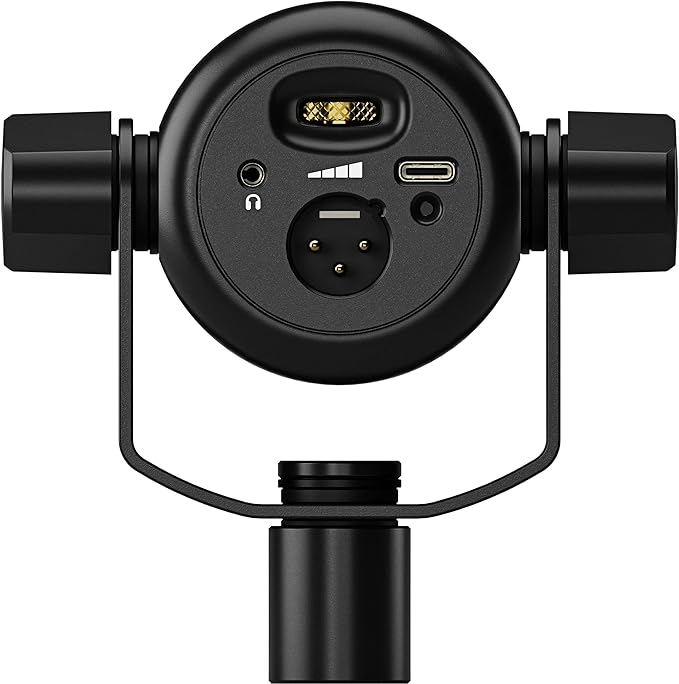 Rode PodMic USB Dynamic Broadcast Microphone (Black) with Green WS14 Pop Filter