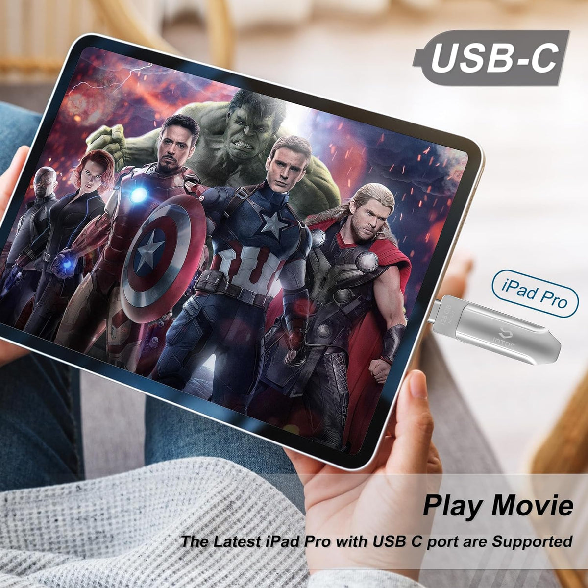 512GB Photo-Stick-for-iPhone 16 15 Flash Drive iPhone-External-Storage iPhone-Photo-Backup-Stick USB C Memory Stick iPad Thumb-Drive-iPhone-Memory iPhone-USB-Storage-Flash-Drive Photo-Stick-Android