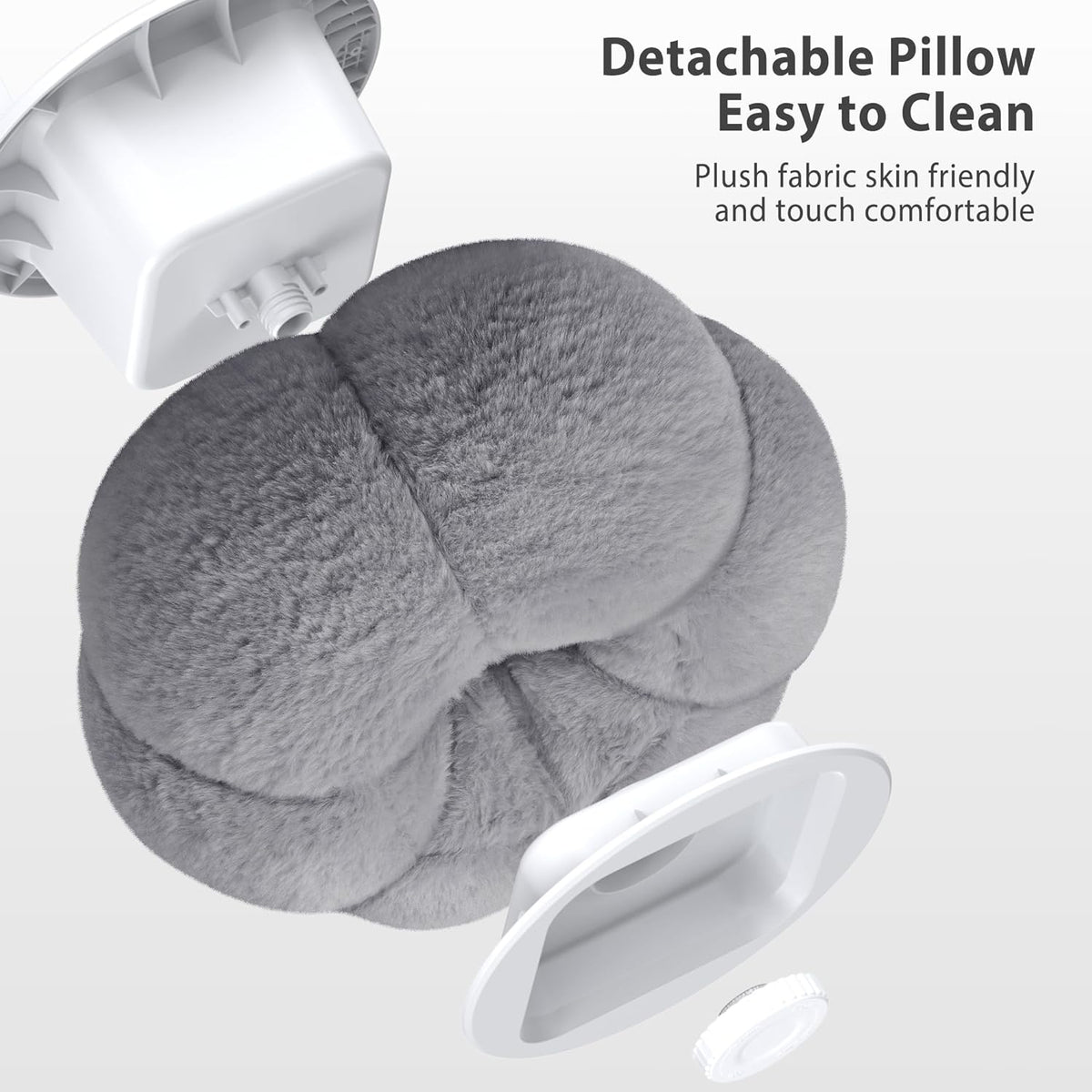 CreaDream Pumpkin Tablet Pillow Stand Holder for Kindle iPad, Adjustable Phone Pillow Stand for Lap Bed with Detachable Snack Bowl, Compatible with 4.7"-13" Tablet, iPad, iPhone, Samsung Tabs, Kindle