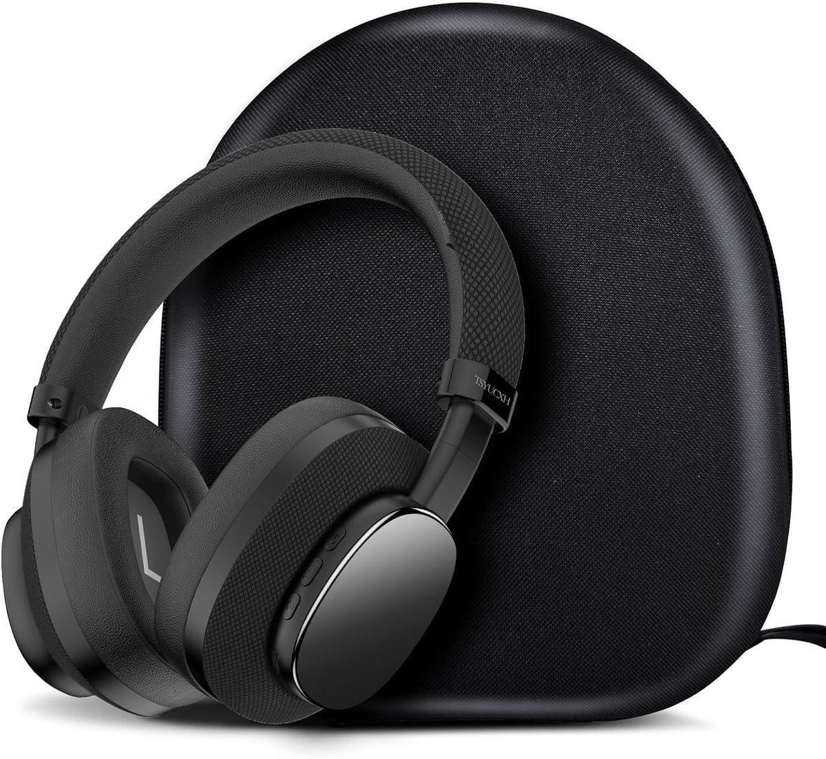 65h Bluetooth Headphones Over The Ear, Noise Cancelling Headphones Wireless Bluetooth with Microphone, Over Ear
