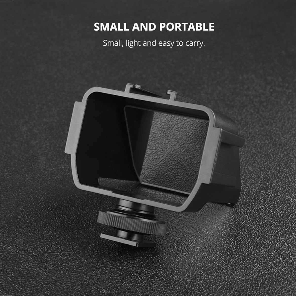 Bindpo Filmmaking Camera Selfie Flip Screen, Universal Cold Shoe Mount for Mic Light Vlog for Mirrorless Camera