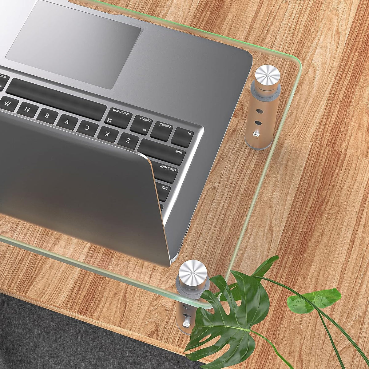 '-3 Hemudu Monitor Stand Adjustable Height Monitor Riser, Computer Monitor Stand, Desktop Organizer, Monitor Stand Riser