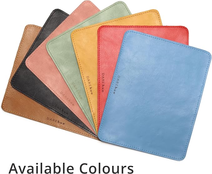 Genuine Leather Mouse Pad (Black Small)