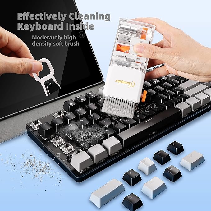 Keyboard Cleaner & Laptop Cleaning Kit for Computer Screen, White